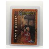 Chris Webber 1996 Topps Finest With Coating