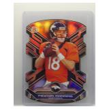 Peyton Manning 2014 Bowman Silver Die Cut
