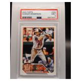 Gunnar Henderson 2023 Topps Rookie PSA 9