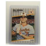 Bill Ripken 1989 Fleer Fu@k Face Black Box Error