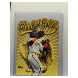 Barry Bonds 1999 Topps Hands Of Gold