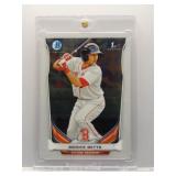 Mookie Betts 2014 1st Bowman Chrome Rookie