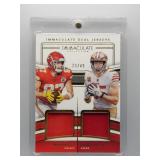 Travis Kelce / George Kittle 2023 Immaculate...