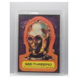 See-Threepio 1977 Topps Sticker