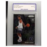 Anthony Edwards 2021 Prizm Instant Rookie BMG 10