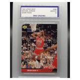 Michael Jordan 1993 Upper Deck Game Faces BMG 10