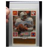Dan Marino 1986 McDonalds Unscratched