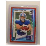 Cam Skattebo 2026 Optic Red Pulsar Rookie