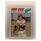 Fergie Jenkins 1977 Topps Auto