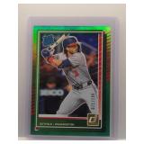 Dylan Crews 2025 Donruss Rookie Green