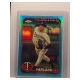 Louie Varland 2024 Topps Chrome Aqua /199