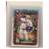 Yoshi Yamamoto 2025 Topps Holiday Rookie