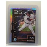 Kevin McGonigle 2025 Bowman Chrome Top 100 Rookie