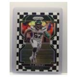 CJ Mosley 2021 Prizm Checkerboard