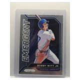 Bobby Witt, Jr. 2021 Prizm Emergent Rookie