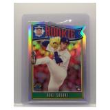 Roki Sasaki 2025 Bowman Chrome Silver Die Cut RC