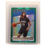 Cole Anthony 2021 Optic Rookie Green Pulsar