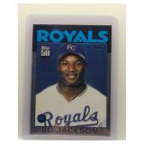 Bo Jackson 2001 '86 Topps Chrome Reprint