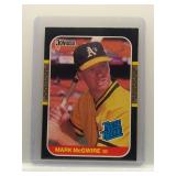 Mark McGwire 1985 Donruss Rookie