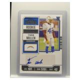Tiawan Mullen 2023 Contenders Rookie Ticket Auto