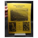 Iowa Hawkeyes Rose Bowl Memories Vintage Magazine