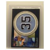 Phil Niekro 2012 Topps Commemorative Number Patch