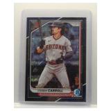 Corbin Carroll 2024 Bowman Chrome Black Mojo /175