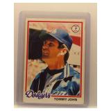 Tommy John 1978 Topps