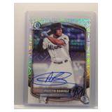 Agustin Ramirez 2025 Bowman Chrome Auto Mojo Ref.