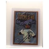 Ken Griffey Jr. 1996 Topps Finest Sterling with...