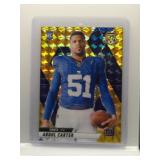 Abdul Carter 2025 Mosaic Rookie Yellow Reactive