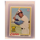 Andre Dawson 1978 Topps All-Star Rookie