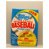 1989 Topps Baseball Sealed Wax Pack