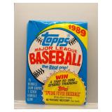 1989 Topps Baseball Sealed Wax Pack