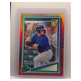 Matt Shaw 2025 Donruss Rookie Red /250