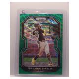 Fernando Tatis Jr.2021 Prizm Green Wave