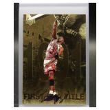 Michael Jordan 1998 Upper Deck Gold Jumbo