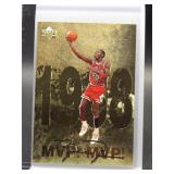 Michael Jordan 1998 Upper Deck Gold Jumbo