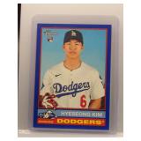 Hyeseong Kim 2025 Topps Heritage Rookie Blue