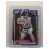 Wyatt Langford 2024 Bowman Chrome Mojo Rookie