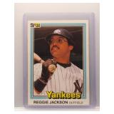 Reggie Jacskon 1981 Donruss