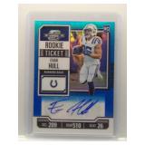 Evan Hull 2023 Contenders Optic Auto Light Blue...