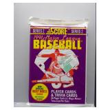 1991 Score Series 2 Baseball Sealed Pack