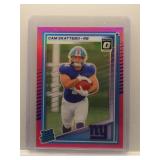 Cam Skattebo 2025 Optic Rookie Pink