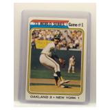 1974 Topps World Series Game #1
