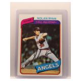 Nolan Ryan 1980 Topps All-Star