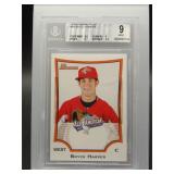 Bryce Harper 2009 Bowman Aflac Rookie Beckett 9