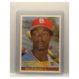 Willie McGee 1984 Donruss