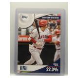 Shohei Ohtani 2022 Topps Significant Statistics