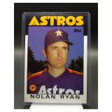 Nolan Ryan 1986 Topps Jumbo